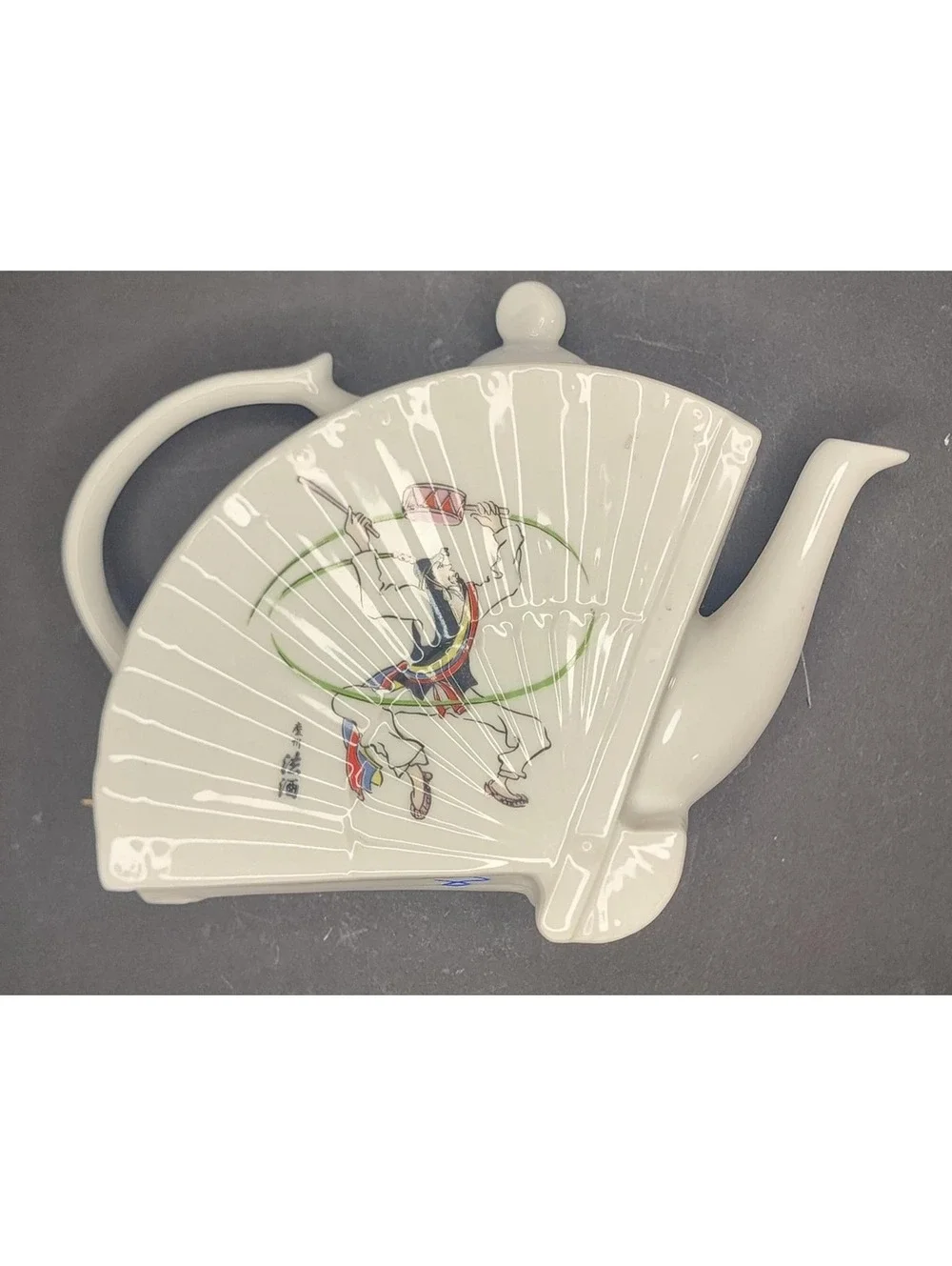 Vintage Korean Ceramic Kyong ju Beob joo Ltd Ceramic Tea Pot